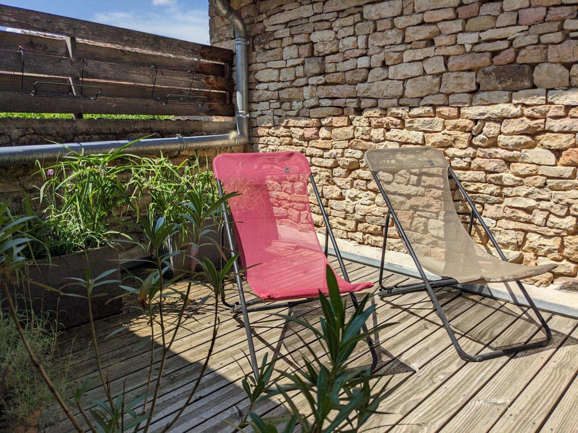 La Terrasse - Old Winemaker'S Cottage In St Gengoux Saint-Gengoux-le-National Экстерьер фото